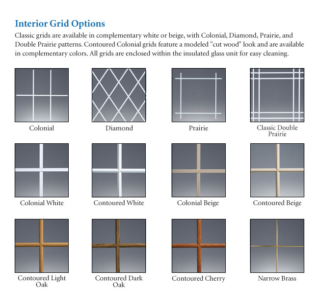 Replacement window grid option